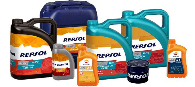 Lubricantes Repsol en Piura