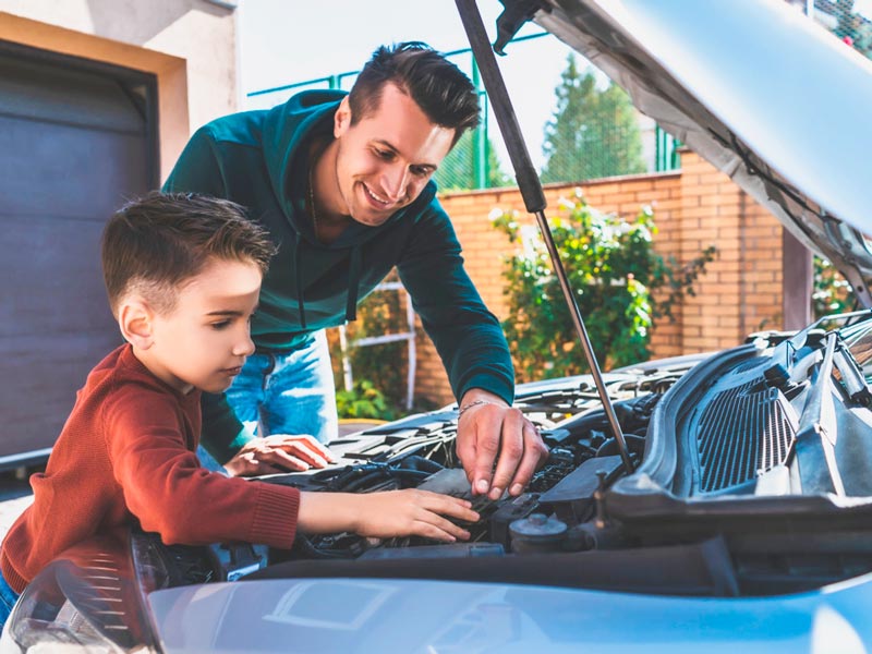 Cuidar tu auto en casa